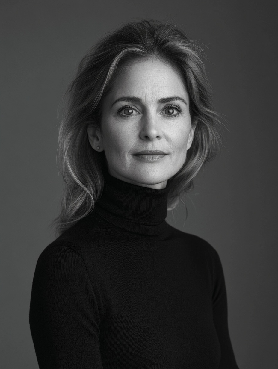 Timeless B&W Portrait example portrait